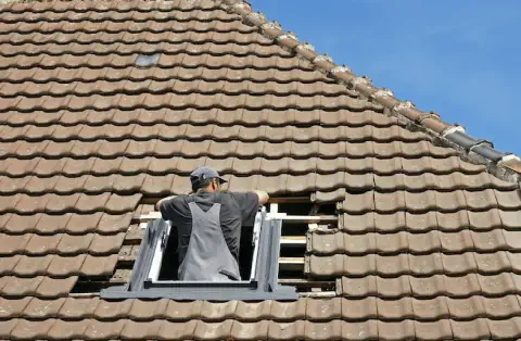 Pose de velux - Savines-le-Lac